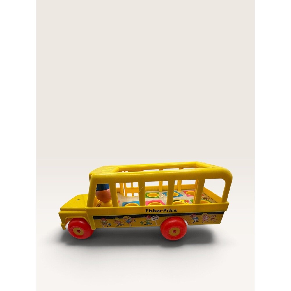 Fisher-Price Little People School Bus Vintage